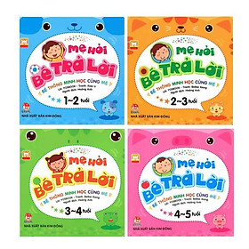 Mẹ hỏi bé trả lời (trọn bộ 4 cuốn) - AHABOOKS