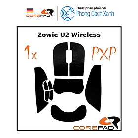 Bộ grip tape Corepad PXP Grips Zowie U2 Wireless - Hàng Chính Hãng