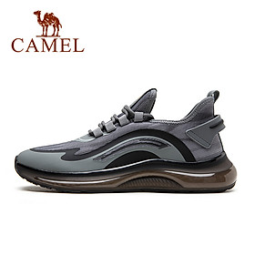 Hình ảnh Giày thể thao nam CAMEL Fly Dệt lưới Giày chạy bộ màu đen Giày thể thao thời trang nam