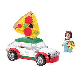 Đồ chơi lắp ghép xe bánh Pizza Oxford HS33911