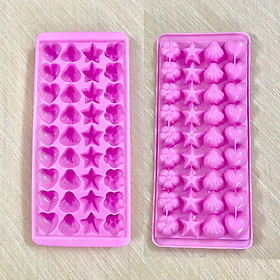 Mua Khay Làm Đá Viên Tủ Lạnh Thạch Rau Câu  Chocolate  Kẹo Dẻo Nhiều Hình 36 Ô