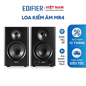 Mua Bộ loa kiểm tâm EDIFIER MR4 Công suất 42W  Vỏ gỗ chống dội âm - Tweeter vòm 1 inch  âm thanh siêu trầm Hàng chính hãng