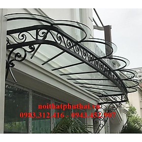 Mua Mái kính cường lực  mái hiên đep