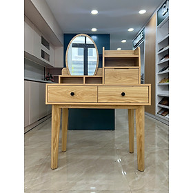 Mua Bàn trang điểm phòng ngủ hiện đại BLUEWOOD BTD-001 gỗ MDF lõi xanh chống ẩm