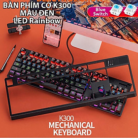 Bàn phím cơ Coputa Bàn phím máy tính laptop Full LED có dây K300