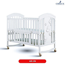 Nôi em bé đa năng sơn trắng CHILUX - 6 chế độ đa năng