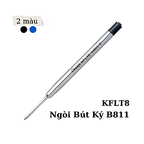 Hình ảnh Ruột Bút Ký Nhật Bản Pentel B811 - KFLT8 | Ngòi 0.8mm | 2 Màu Mực (Xanh, Đen)