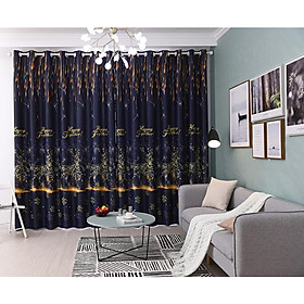 1pc Starlight Little Fawn Pattern Tulle Curtains for Christmas Window Home Decor