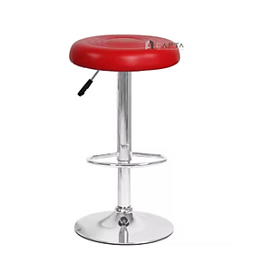 Mua Ghế bar nệm tròn không tựa CB2256-P Nội thất Capta Ghế quầy bar nệm pvc chân thép mạ chrome tăng giảm tại hcm
