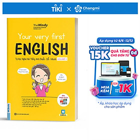 Hình ảnh  Your Very First English - Tự Học Nghe Nói Tiếng Anh Chuẩn Dễ Nhanh Volume 1