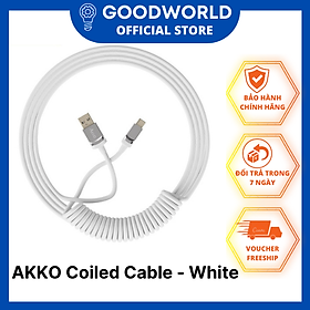 Mua Dây Cáp Xoắn cho Bàn Phím Cơ AKKO Coiled Cable - Hàng Chính Hãng