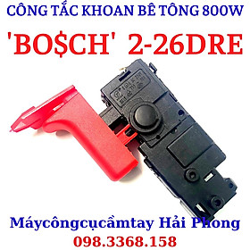 Công tắc máy khoan dùng cho 'BO.S.CH' 3 chức năng ( GBH2-26DRE 800w ) , 'ZhongTai' , 'FEG'... 6A -100V/250V -50/60Hz