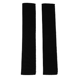 1 Pair Black Kayak Boat Paddle Grips -Prevents Rubs, Blisters/Efficient Paddling