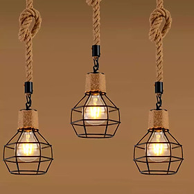 Mua Đèn thả hợp kim đầu quấn dây thừng cao cấp T93D-DT