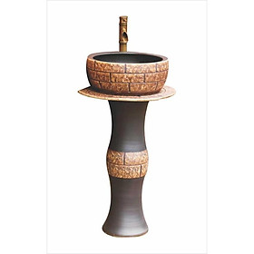 Mua Chậu sứ mỹ thuật - lavabo chân cổ điển