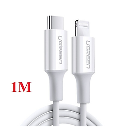 Mua Cáp USB Type C ra Lightning  1M Màu Trắng Ugreen 10493 Sạc và truyền dữ liệu - hàng chính hãng