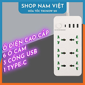 Mua Ổ Cắm Điện Có Cổng Type-C  Công Tắc Riêng  Chịu Tải 3000W