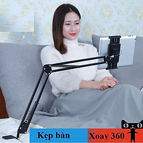 Mua Giá Đỡ Điện Thoại  IPAD  Máy Tính Bảng Xem Phim Kẹp Đầu Giường  Bàn Làm Việc Tiện Lợi ( 4.8 inch -  10.5 inch)