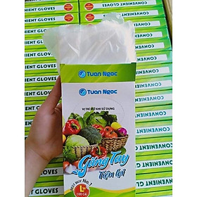 Mua Hộp 200 Chiếc Găng Nilon Dùng 1 Lần Siêu Mỏng Dai