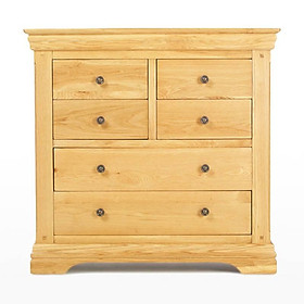 Mua Tủ 6 Ngăn Kéo Đứng Victoria Gỗ Sồi IBIE