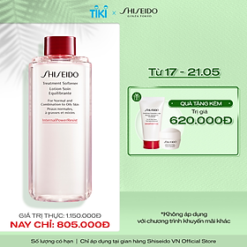 Nước cân bằng Shiseido Treatment Softener 150ml (Refill)