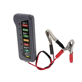 12V Car Motorcycles Battery Load Tester Meters Analyzer LED Display