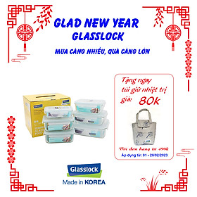 Mua Bộ 06 Hộp Thủy Tinh GlassLock GL1912