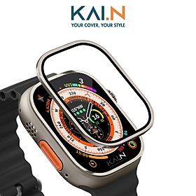 Mua Miếng Dán Cường Lực Màn Hình Viền Nhôm Alu Dành Cho Apple Watch Ultra  Kai.N AluGlass - Hàng Chính Hãng