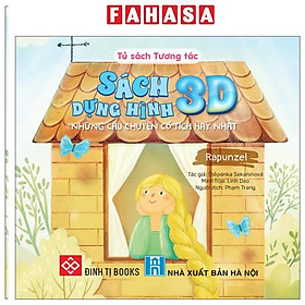Sách Dựng Hình 3D - Những Câu Chuyện Cổ Tích Hay Nhất - Rapunzel