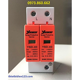 Chống sét lan truyền AC 2P 40kA - 4P 40kA