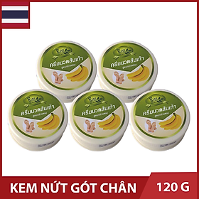 Bộ 5 Hộp Kem Ngừa Nứt Gót Chân Banana - Hộp 24g