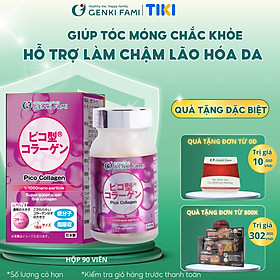 Collagen Viên Nhật Bản Hỗ Trợ Ngăn Ngừa Lão Hóa Đẹp Da Hộp 90 Viên