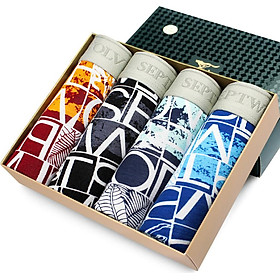 Set 4 Quần Lót Nam Nhiều Màu SEPTWOLVES 97057