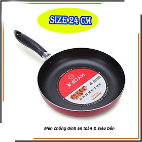 Mua Chảo trơn chống dính cạn trơn 1 tay cầm Kyofa công nghệ Hàn Quốc size 24cm