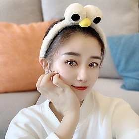 Băng đô rửa mặt - băng đô selfie hình chú chim mắt tròn dễ thương