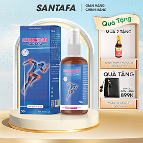 Xịt giảm đau xương khớp Bách linh diệu - Cải thiện tình trạng đau nhức xương khớp, Giảm sưng viêm đau bong gân, tụ máu, bầm tím, nhức mỏi cơ thể do lao động quá sức - Chai 50ml