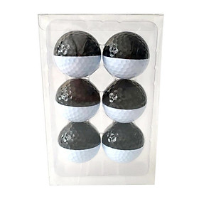 6pcs Golf Ball for Match Practice Play Golfer Gift