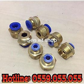 Mua ĐẦU NỐI REN NGOÀI 9.6 13 17 21 Ống hơi khí nén  phung sương 6 8 10 12