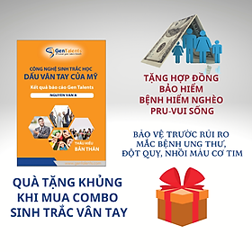 Sinh Trắc Vân Tay Gen Talents – Combo Gia đình 4 – 4 Bài Báo Cáo Đầy Đủ 4 Module – Tặng Bảo Hiểm Bệnh Hiểm Nghèo PRU-VUI SỐNG Cho Cả Gia Đình