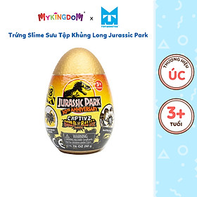 Hình ảnh Đồ Chơi Trứng Slime Sưu Tập Khủng Long Jurassic Park_Kỉ Niệm 30 Năm TOY MONSTER 30th-IC-14CDU