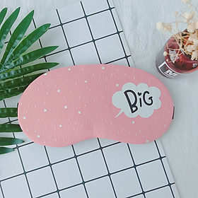 Mua Bịt Mắt Ngủ Che Mắt Ngủ Có Túi Gel Massage - Giảm Thâm Quầng Mắt - Mẫu Hoạt Hình Mới - Hồng