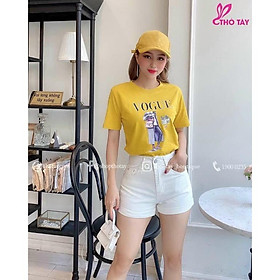 Quần đùi Kaki Nữ Cạp Cao Lưng -Đường may tỉ mỉ, chắc chắn - Màu sắc;đen trắng3 -Size S M L