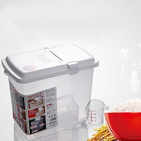 Mua Thùng gạo 10kg nắp bật có bánh xe