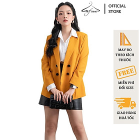 Áo khoác blazer, áo vest nữ kiểu Hàn Quốc tay lỡ, chất vải đẹp, nhiều màu Blz 03- Thời trang công sở WFstudios