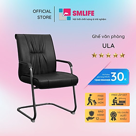 Ghế văn phòng chân quỳ bọc da SMLIFE Ula