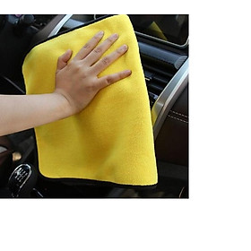 Bộ 2 chiếc Khăn lau rửa Ô tô,Xe Máy 2 Mặt chuyên dụng chất liệu Microfiber