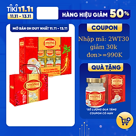 Yến Sào Win snest Tổ Yến Chưng Sẵn Nhân Sâm Không Đường 20%thích hợp cho