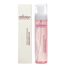 Huyết Thanh Dưỡng Tóc Siêu Mượt Obsidian Silky Serum Flower 110ml