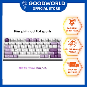 Mua Bàn phím cơ FL-Esports GP75CPM Taro Purple_Mới  hàng chính hãng