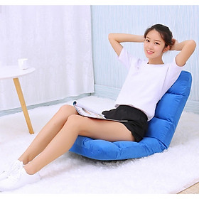 Mua Ghế Tatami Ngồi Bệt  Tựa Lưng 5 Cấp Độ - Xanh Biển